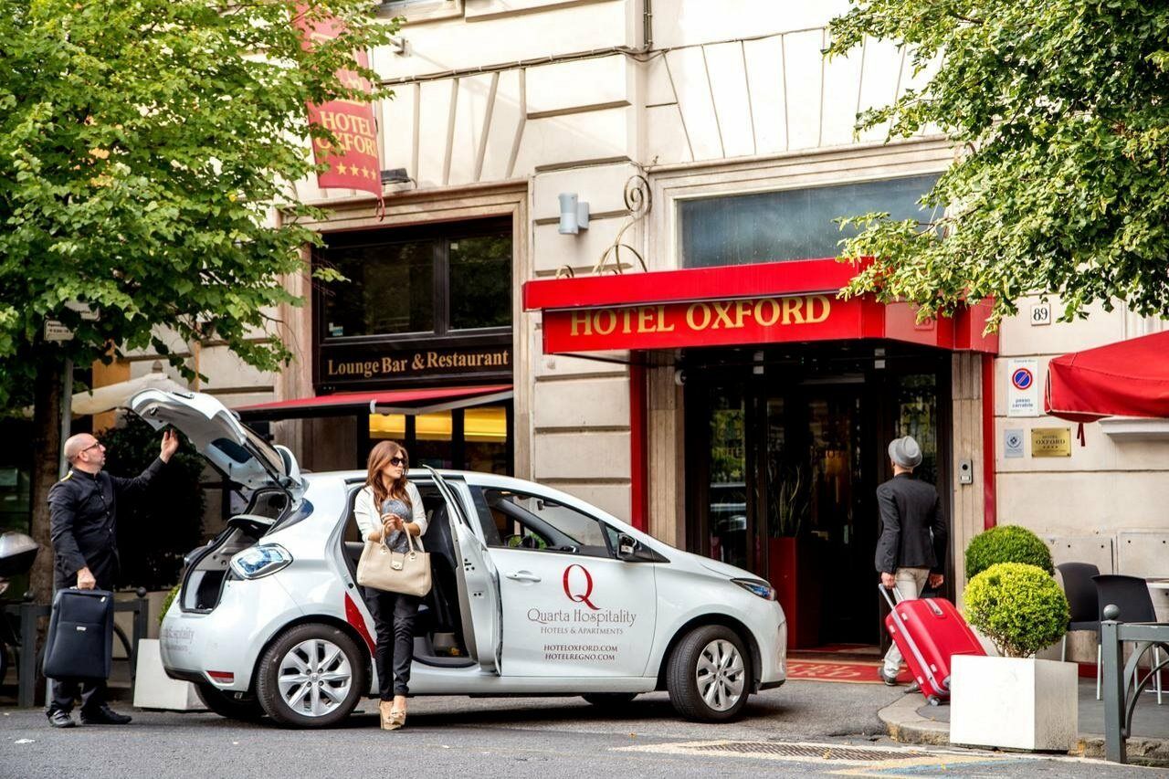Hotel Oxford Rome Bagian luar foto